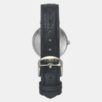 Fashion Women Quartz Blue Dial Analog Leather Watch TWEL19202