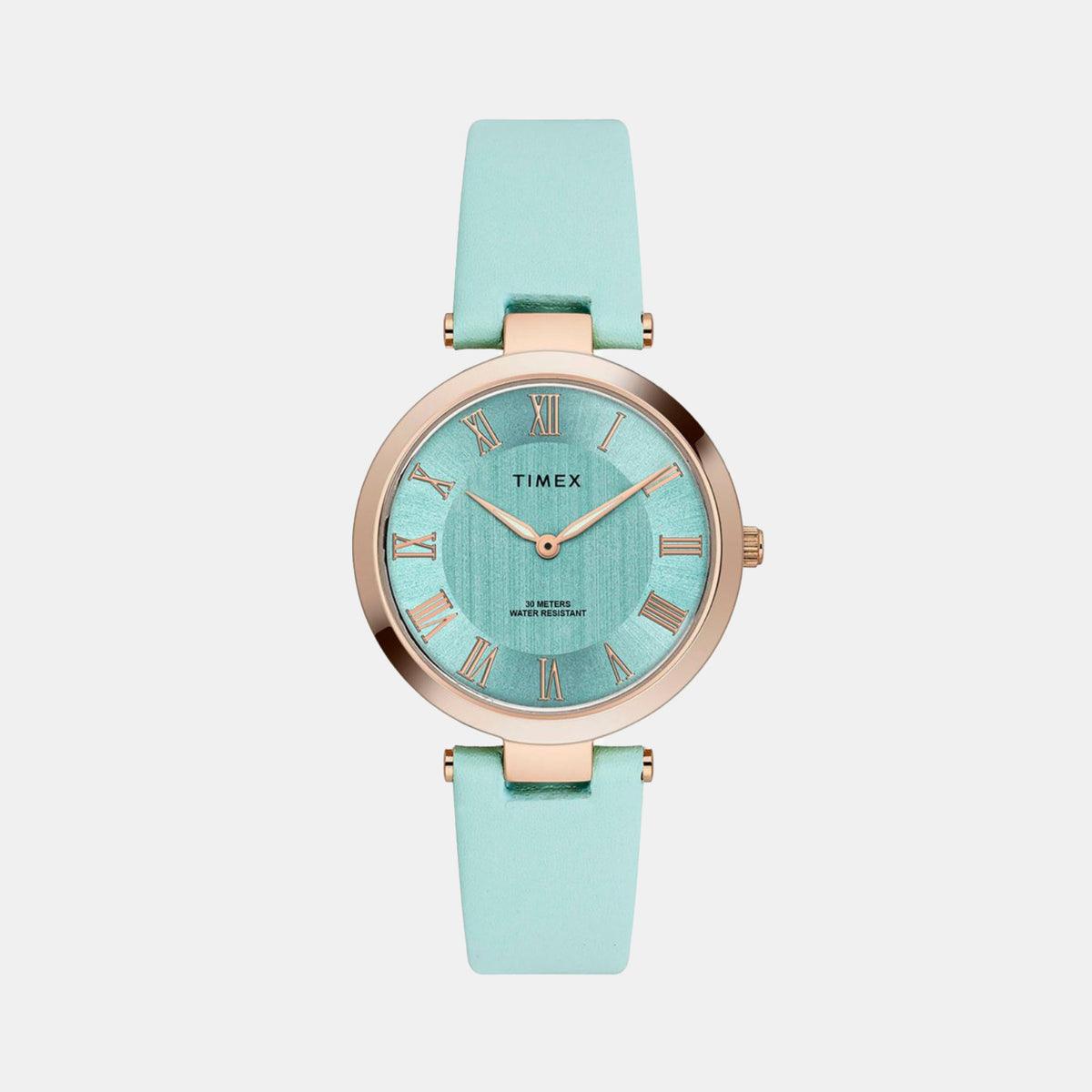 Trendline Women Quartz Blue Dial Analog Leather Watch TWEL19210