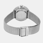 Fashion Women Quartz Pink Dial Analog Stainless Steel Watch TWEL19300