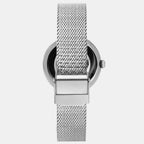 Fashion Women Quartz Pink Dial Analog Stainless Steel Watch TWEL19300