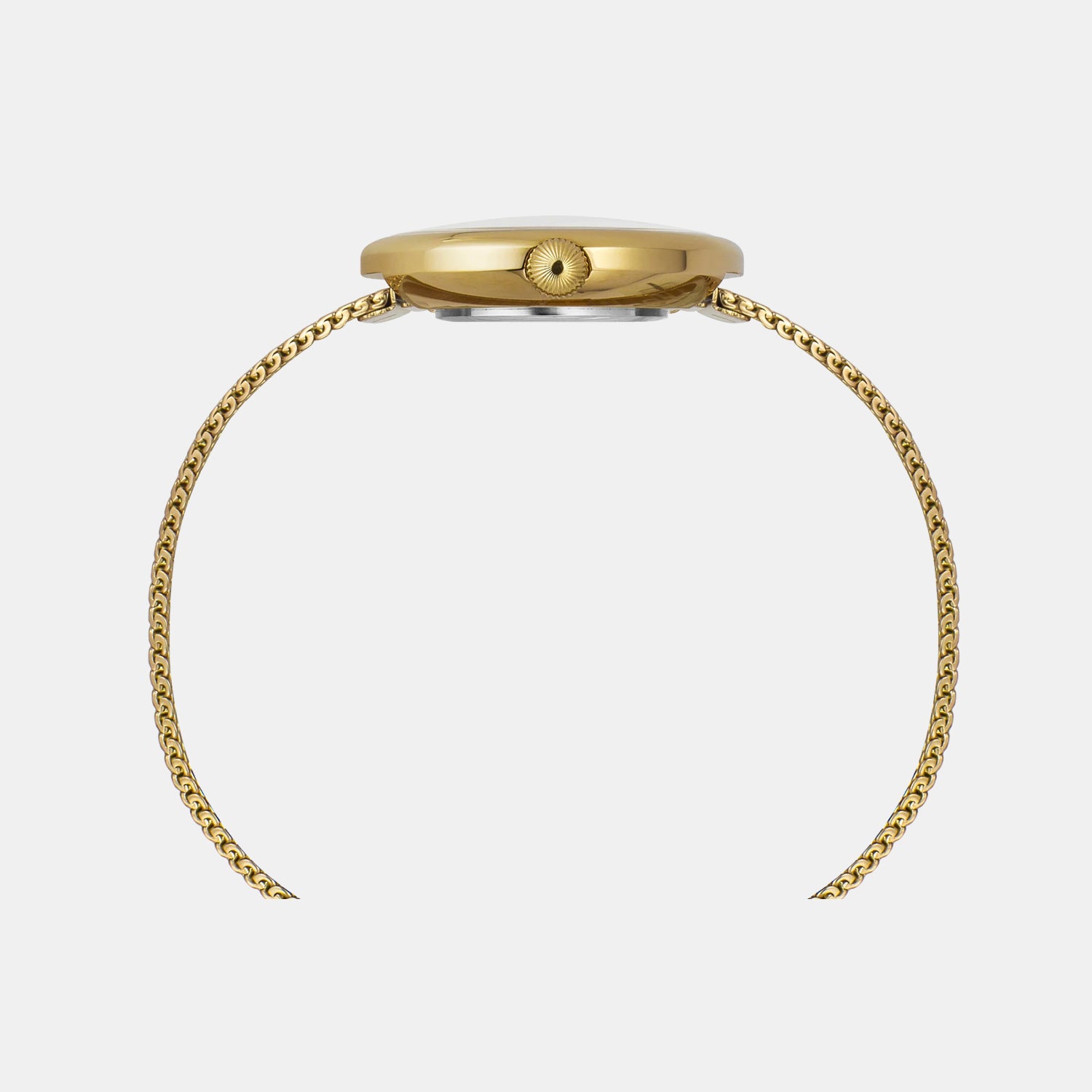 Fashion Women Quartz Blue Dial Analog Stainless Steel Watch TWEL19301