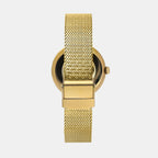 Fashion Women Quartz Blue Dial Analog Stainless Steel Watch TWEL19301