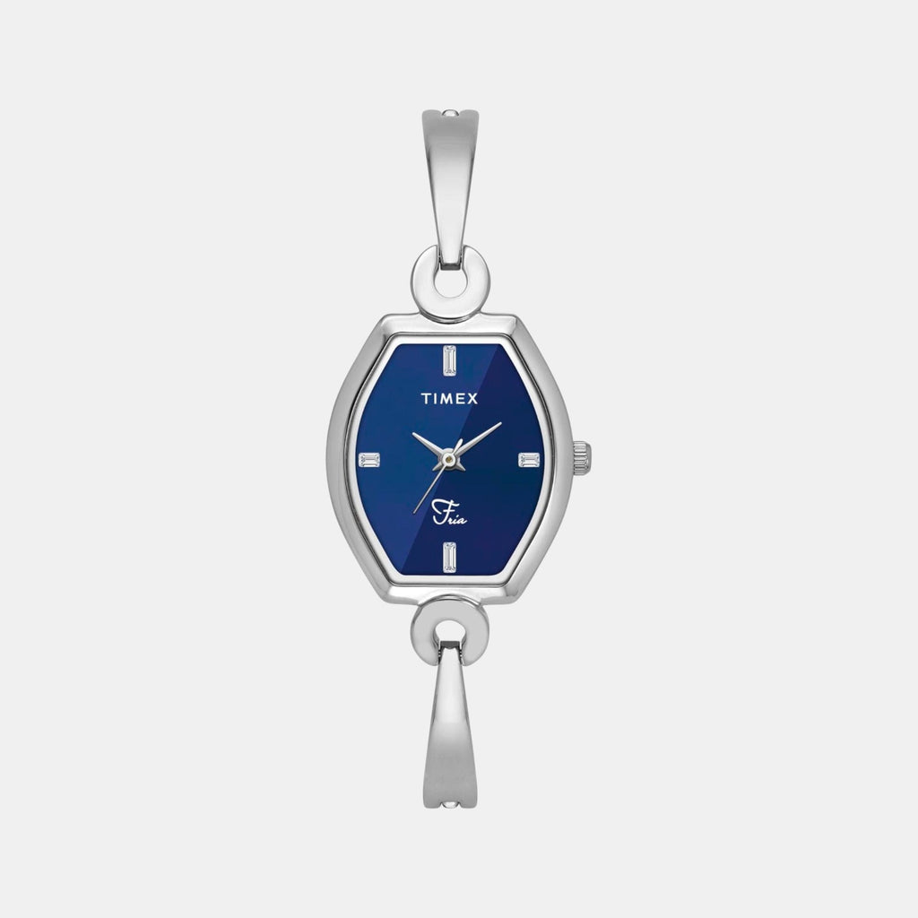 Fria Women Quartz Dial Analog Brass Watch TWEL19700