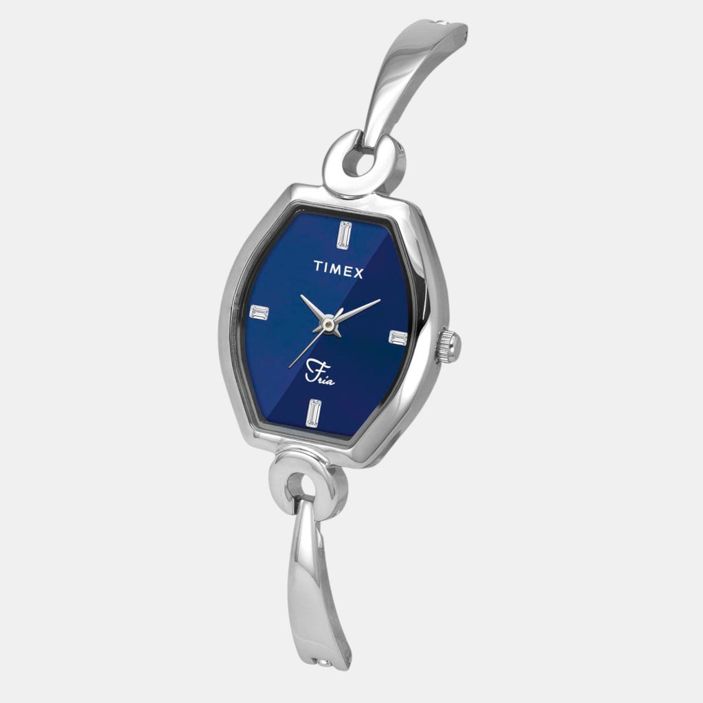 Fria Women Quartz Dial Analog Brass Watch TWEL19700