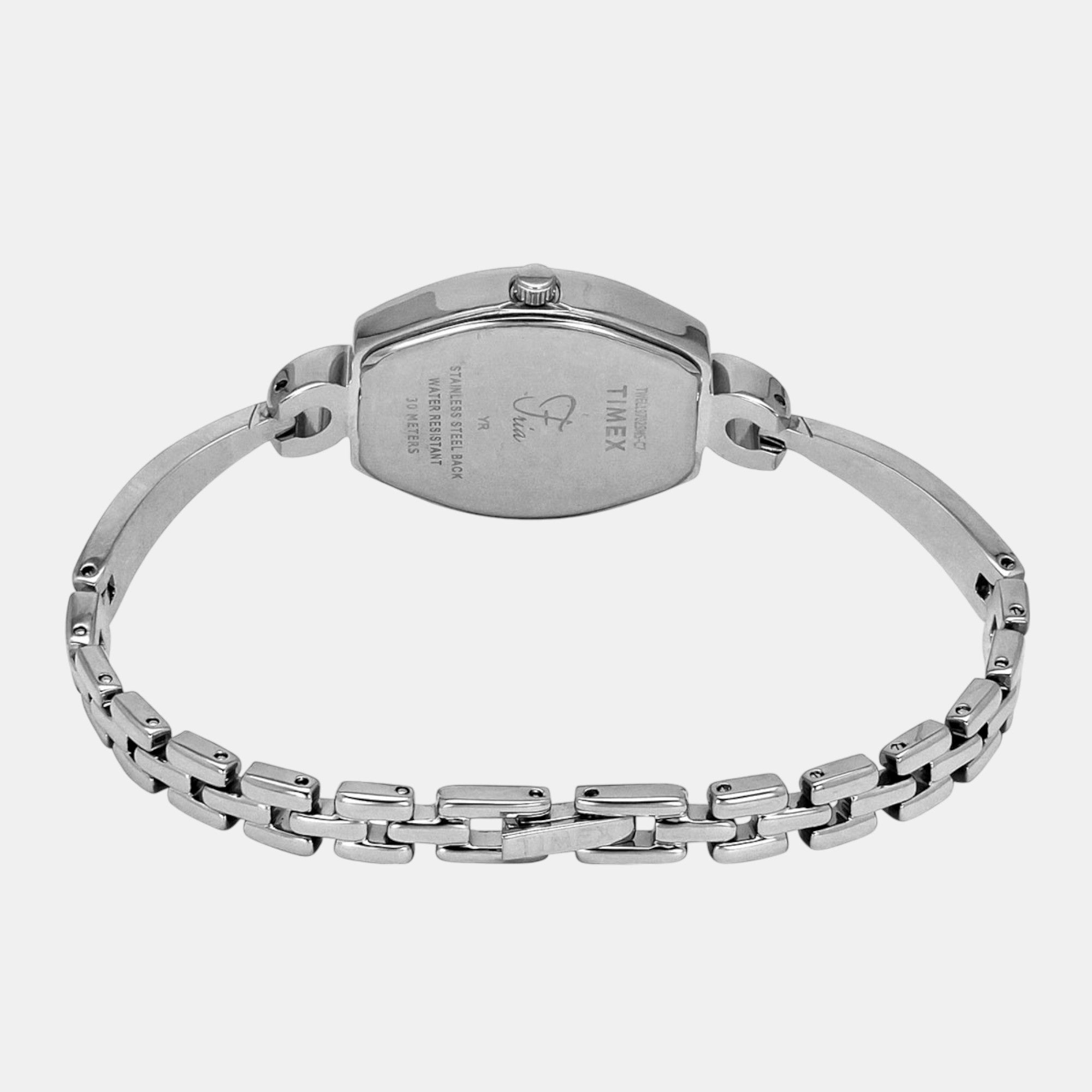 Fria Women Quartz Blue Dial Analog Brass Watch TWEL19700