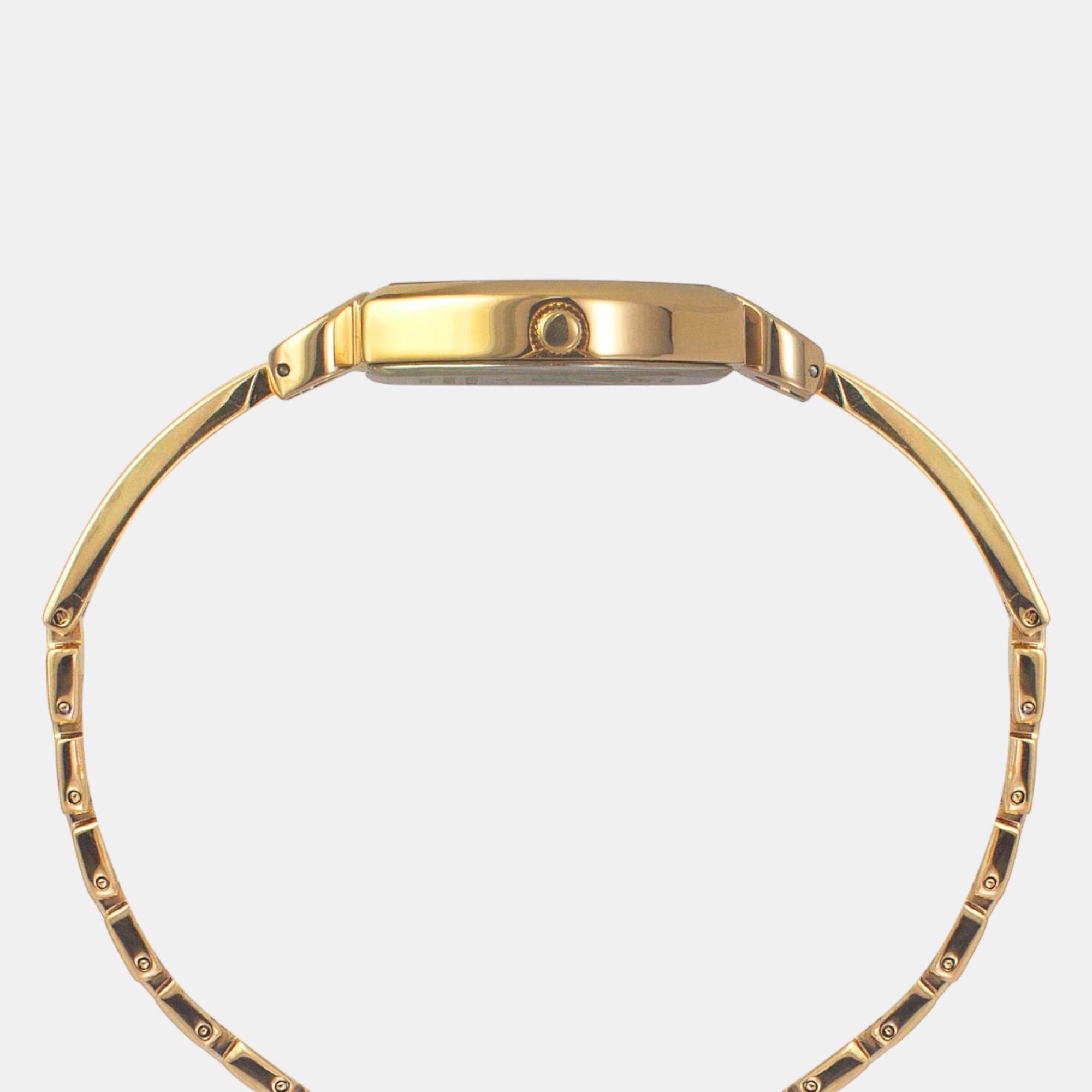 Fria Women Quartz Mother Of Pearl Dial Analog Brass Watch TWEL19701