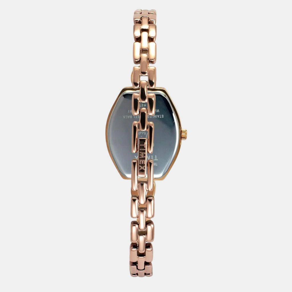 Fria Women Quartz Mother Of Pearl Dial Analog Brass Watch TWEL19702