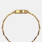 Fria Women Quartz Green Dial Analog Brass Watch TWEL19900