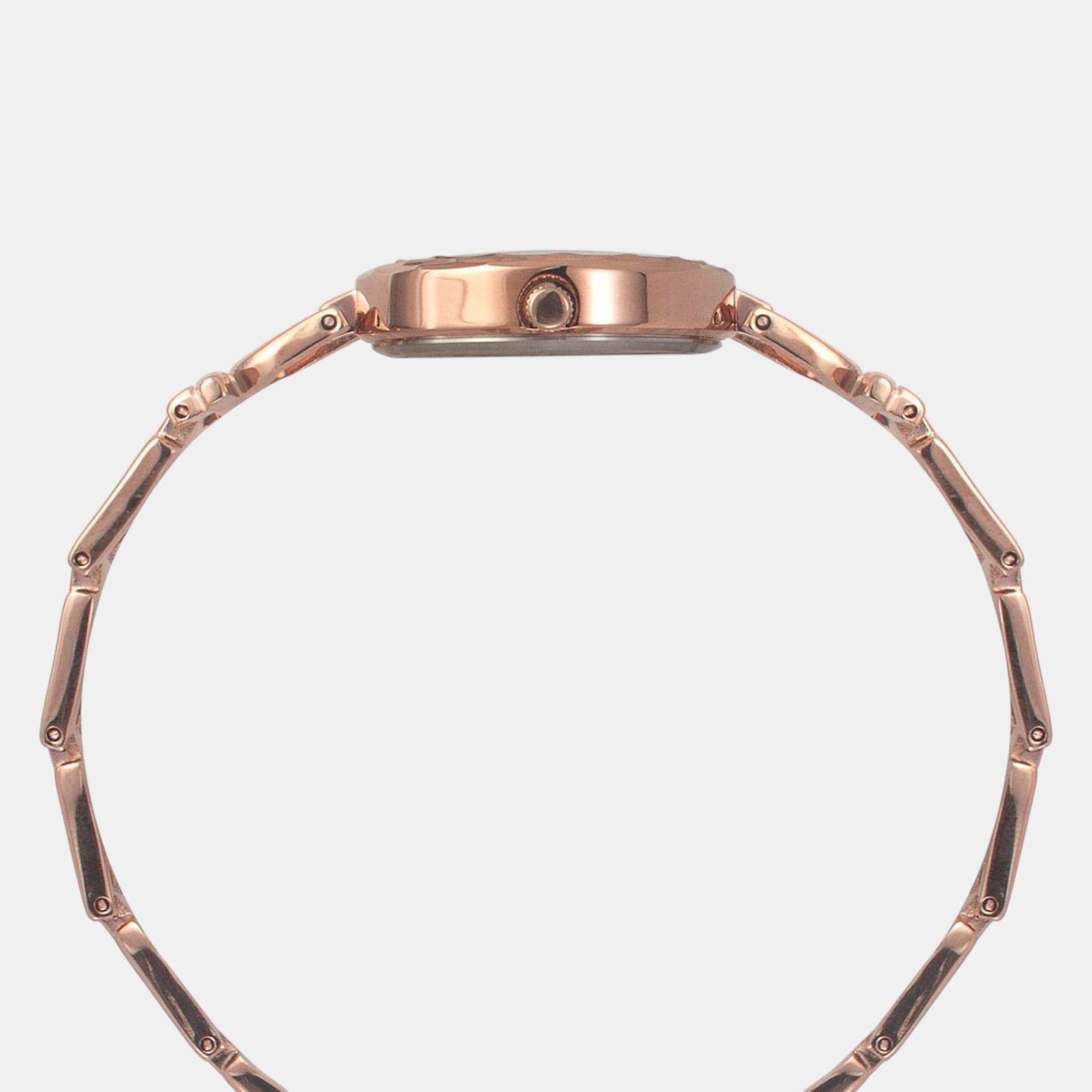 Fria Women Quartz Blue Dial Analog Brass Watch TWEL19901