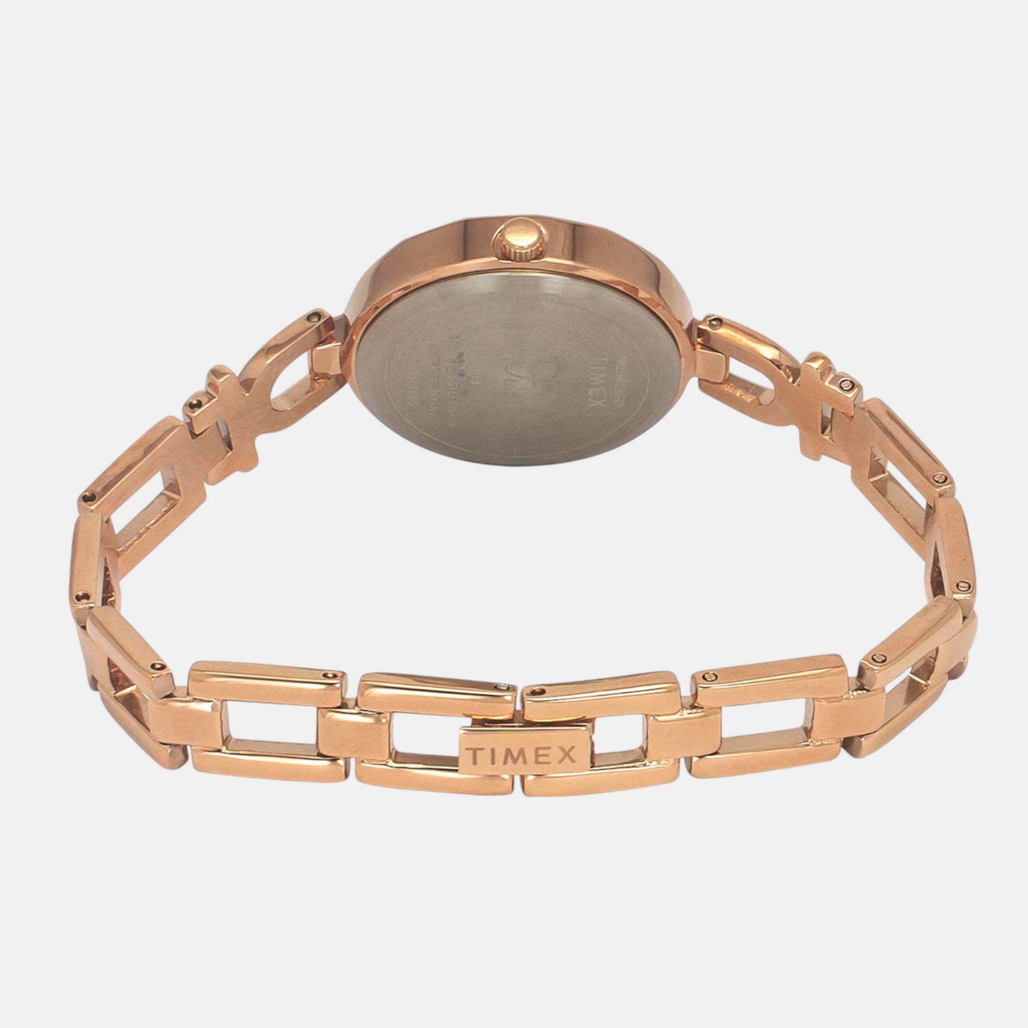 Fria Women Quartz Blue Dial Analog Brass Watch TWEL19901