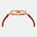 Fashion Women Quartz Black Dial Multi-Function Leather Watch TWEL20300