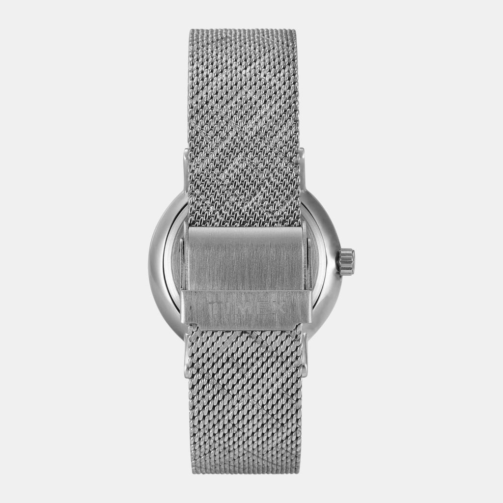 Fashion Women Quartz Blue Dial Multi-Function Stainless Steel Watch TWEL20301