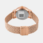 Fashion Women Quartz Green Dial Multi-Function Stainless Steel Watch TWEL20302