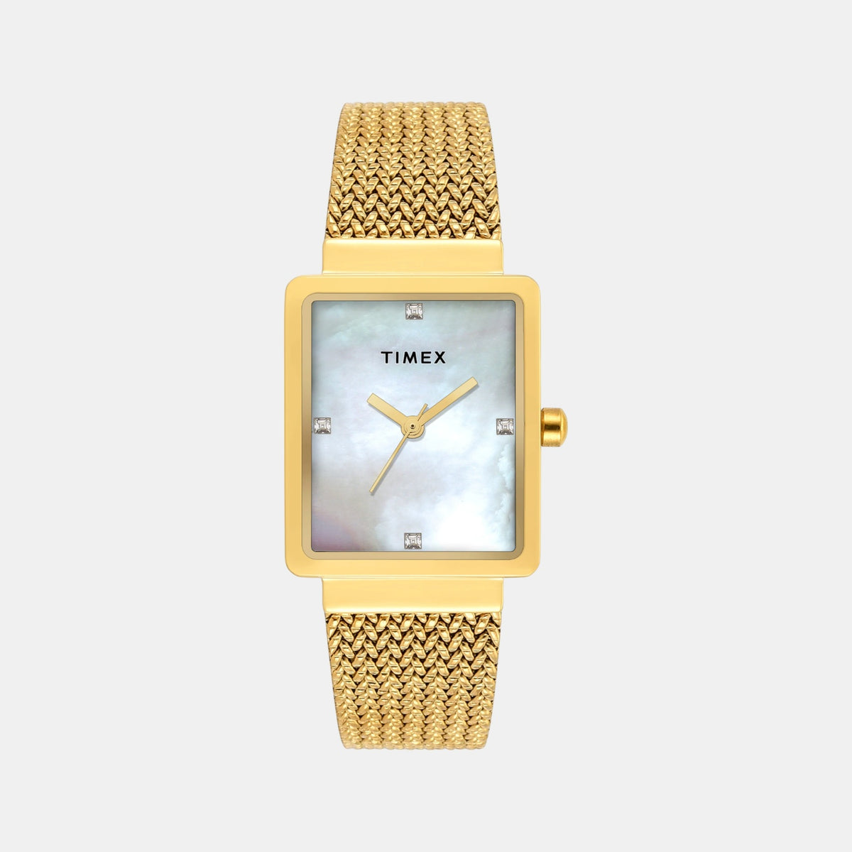Trendline Women Quartz Mother Of Pearl Dial Analog Stainless Steel Watch TWEL20703