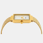 Fashion Women Quartz Mother Of Pearl Dial Analog Stainless Steel Watch TWEL20703