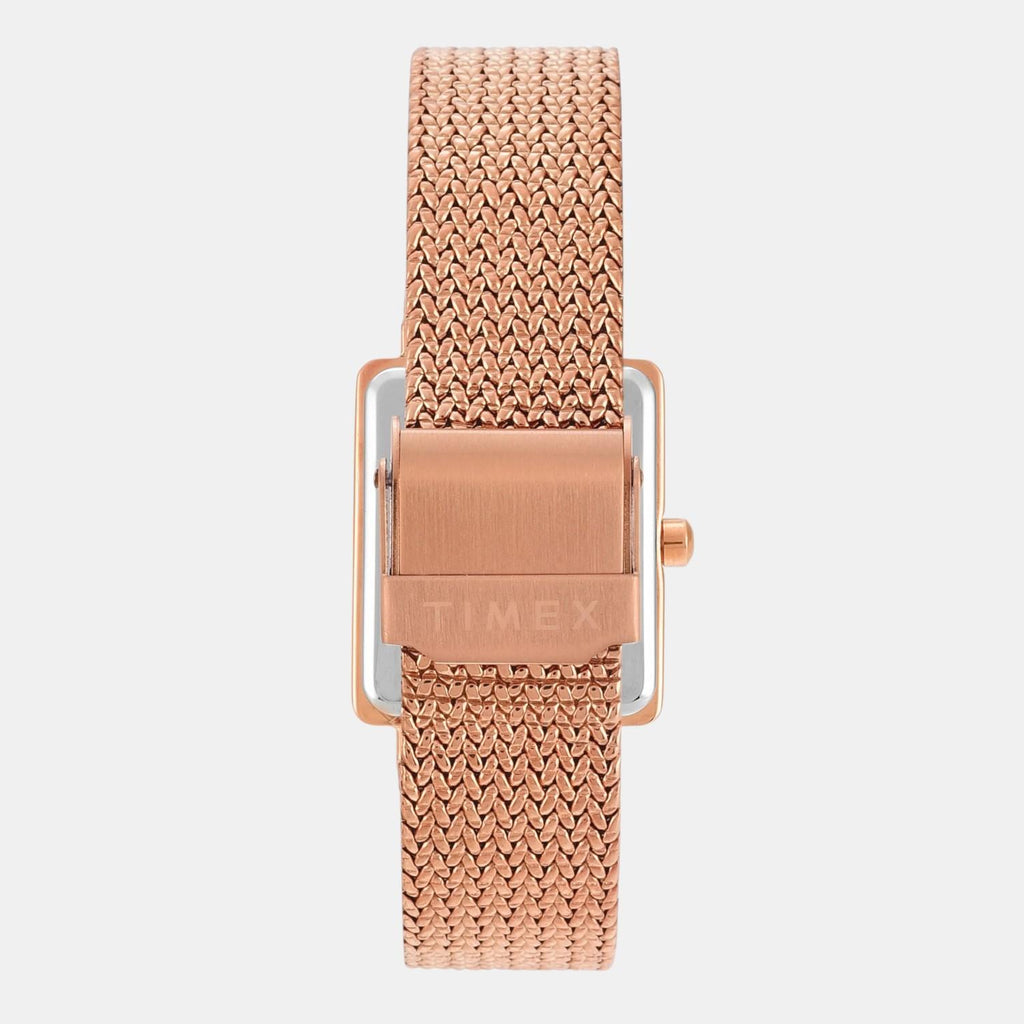 Fashion Women Quartz Mother Of Pearl Dial Analog Stainless Steel Watch TWEL20704