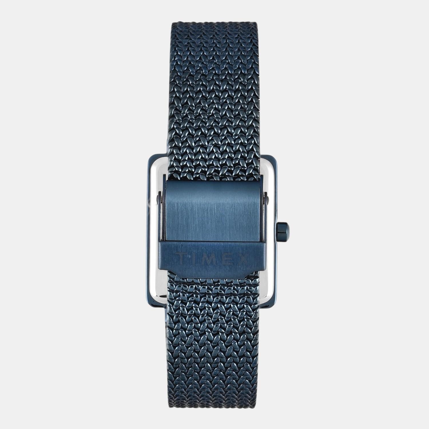 Fashion Women Quartz Mother Of Pearl Dial Analog Stainless Steel Watch TWEL20705