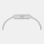 Fashion Women Quartz Pink Dial Analog Stainless Steel Watch TWEL20801