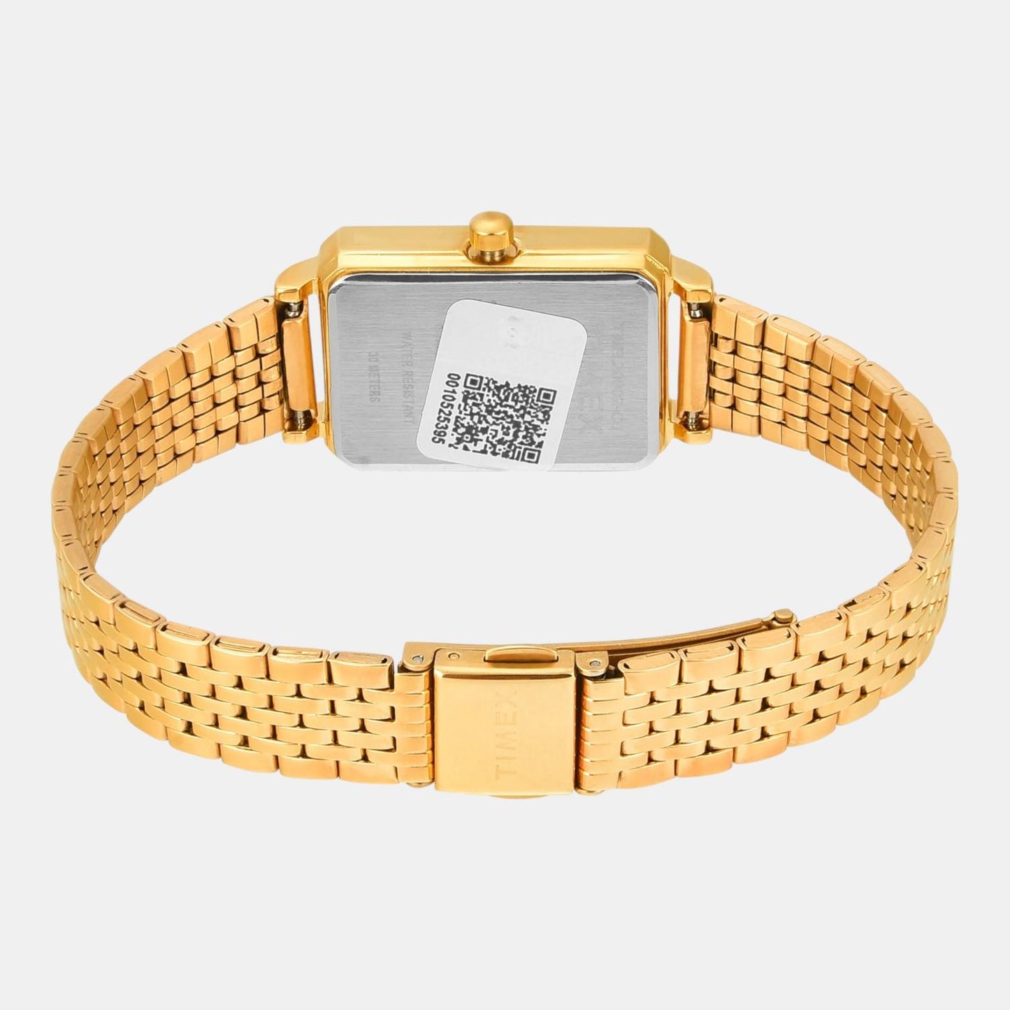 Fashion Women Quartz Green Dial Analog Stainless Steel Watch TWEL20802