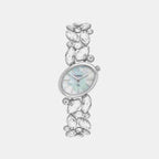 Fria Women Quartz Mother Of Pearl Dial Analog Brass Watch TWEL20900