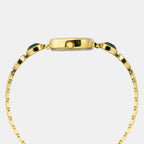 Fria Women Quartz Green Dial Analog Brass Watch TWEL21000