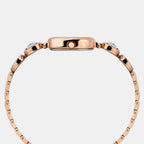 Fria Women Quartz Silver Dial Analog Stainless Steel Watch TWEL21001