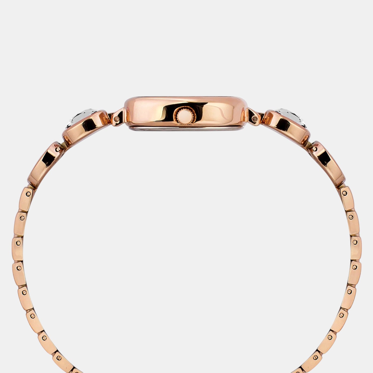 Fria Women Quartz Silver Dial Analog Stainless Steel Watch TWEL21001