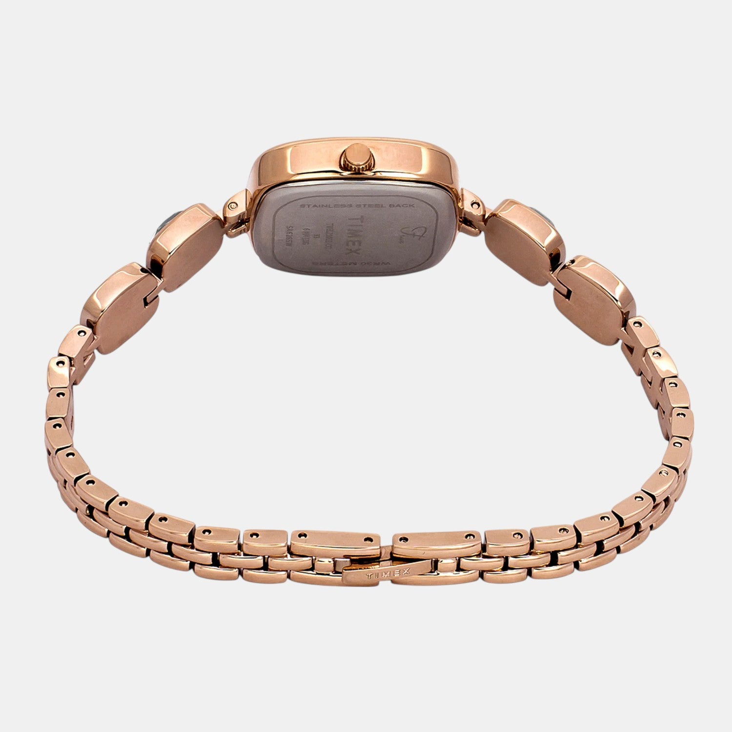 Fria Women Quartz Silver Dial Analog Stainless Steel Watch TWEL21001