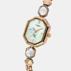 Fria Women Quartz Dial Analog Brass Watch TWEL21101