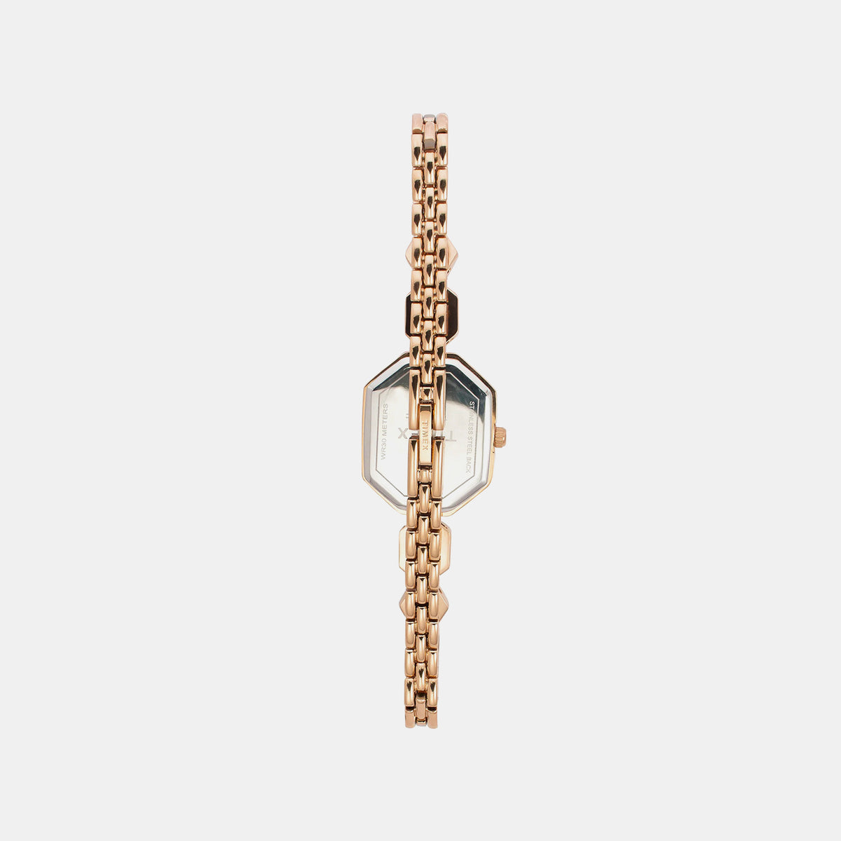 Fria Women Quartz Mother Of Pearl Dial Analog Brass Watch TWEL21101