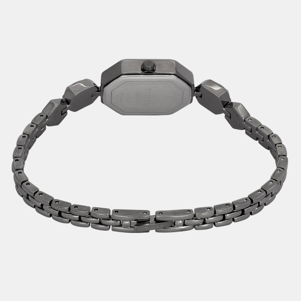 Fria Women Quartz Mother Of Pearl Dial Analog Brass Watch TWEL21102