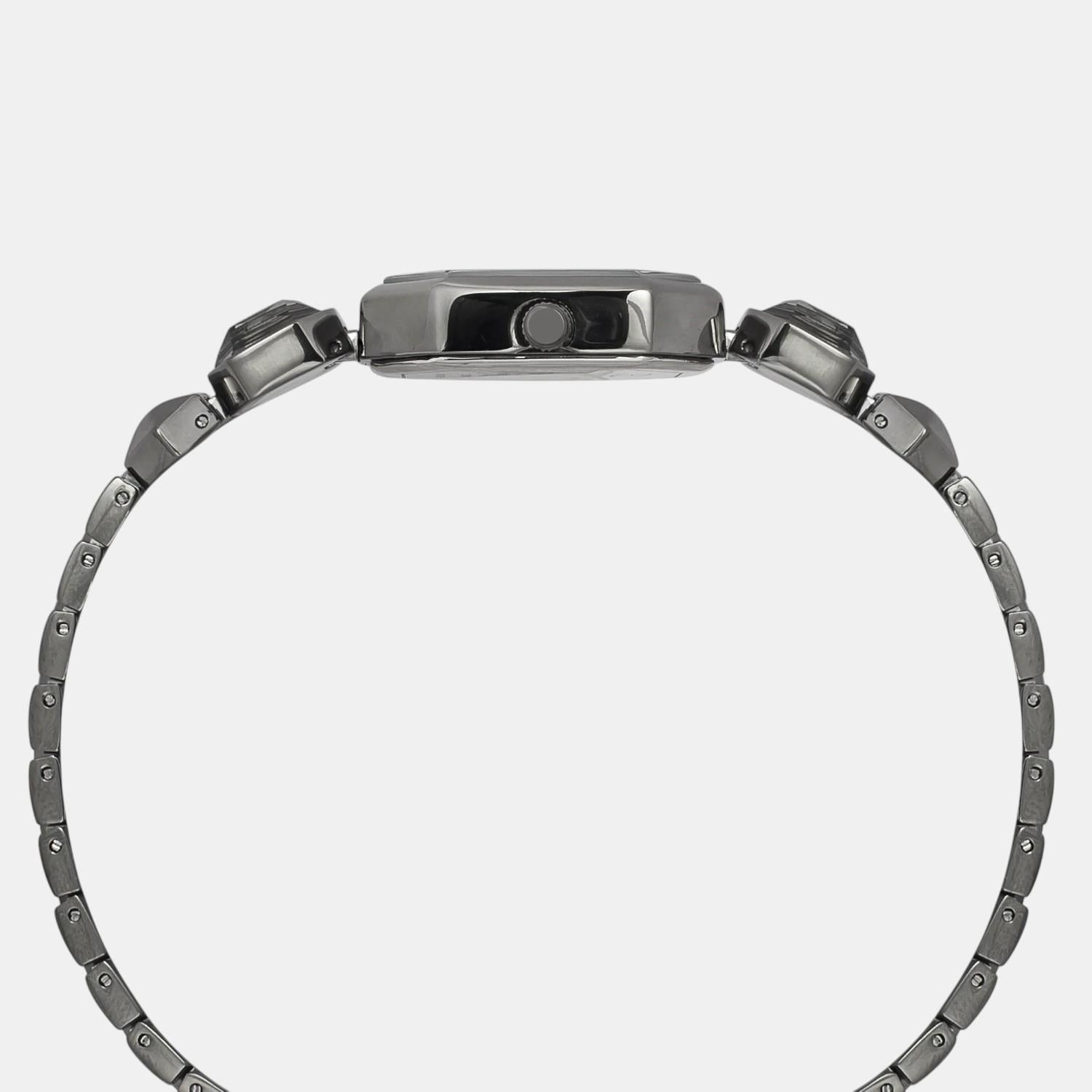 Fria Women Quartz Mother Of Pearl Dial Analog Brass Watch TWEL21102