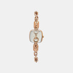 Fria Women Quartz Blue Dial Analog Brass Watch TWEL21201