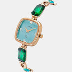 Fria Women Quartz Dial Analog Brass Watch TWEL21201