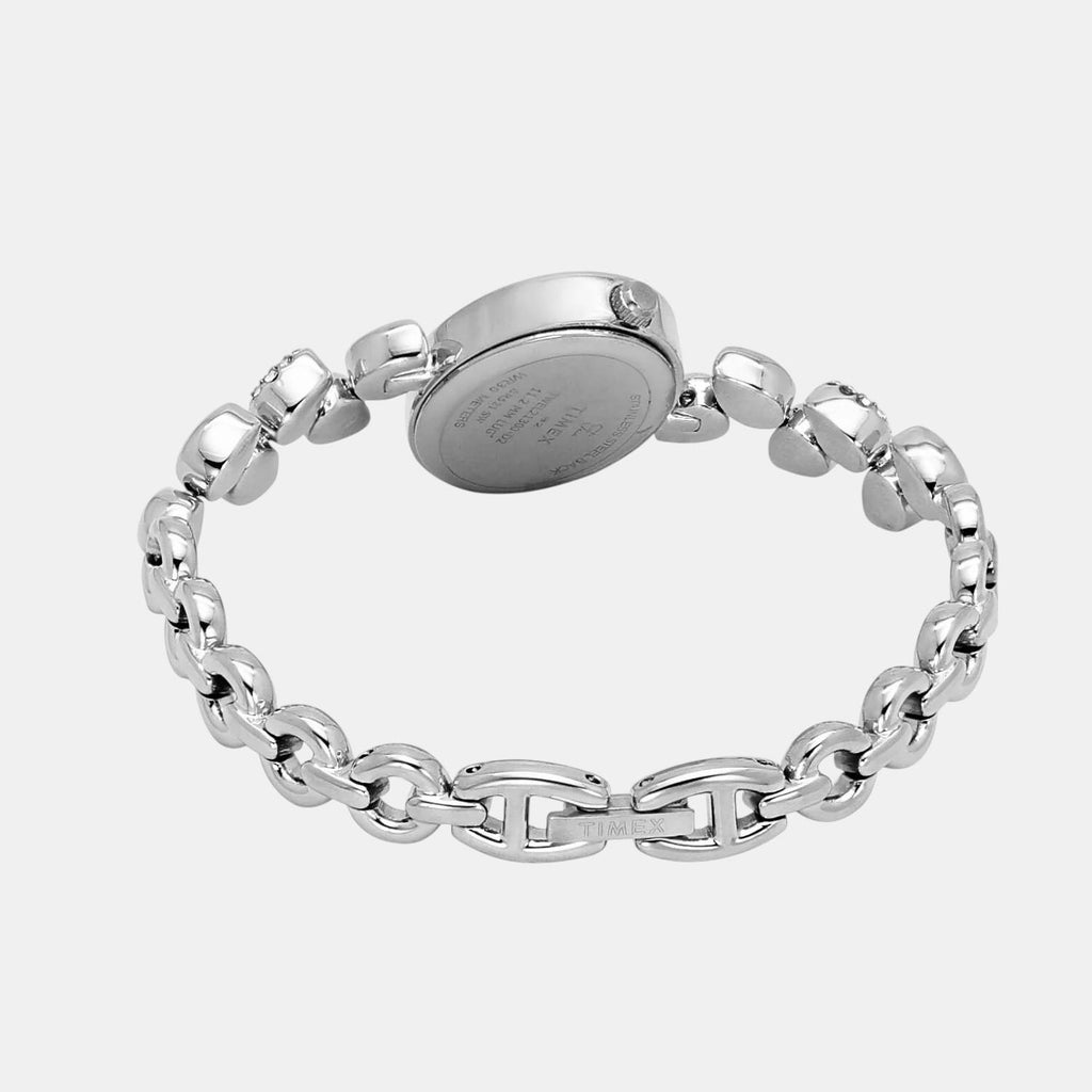 Fria Women Quartz Mother Of Pearl Dial Analog Brass Watch TWEL21300