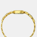 Fria Women Quartz Mother Of Pearl Dial Analog Brass Watch TWEL21301