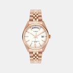 Legacy Women Quartz White Dial Analog Stainless Steel Watch TWEL21401