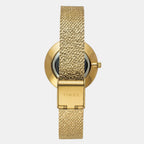 Fashion Women Quartz Green Dial Analog Stainless Steel Watch TWEL21501