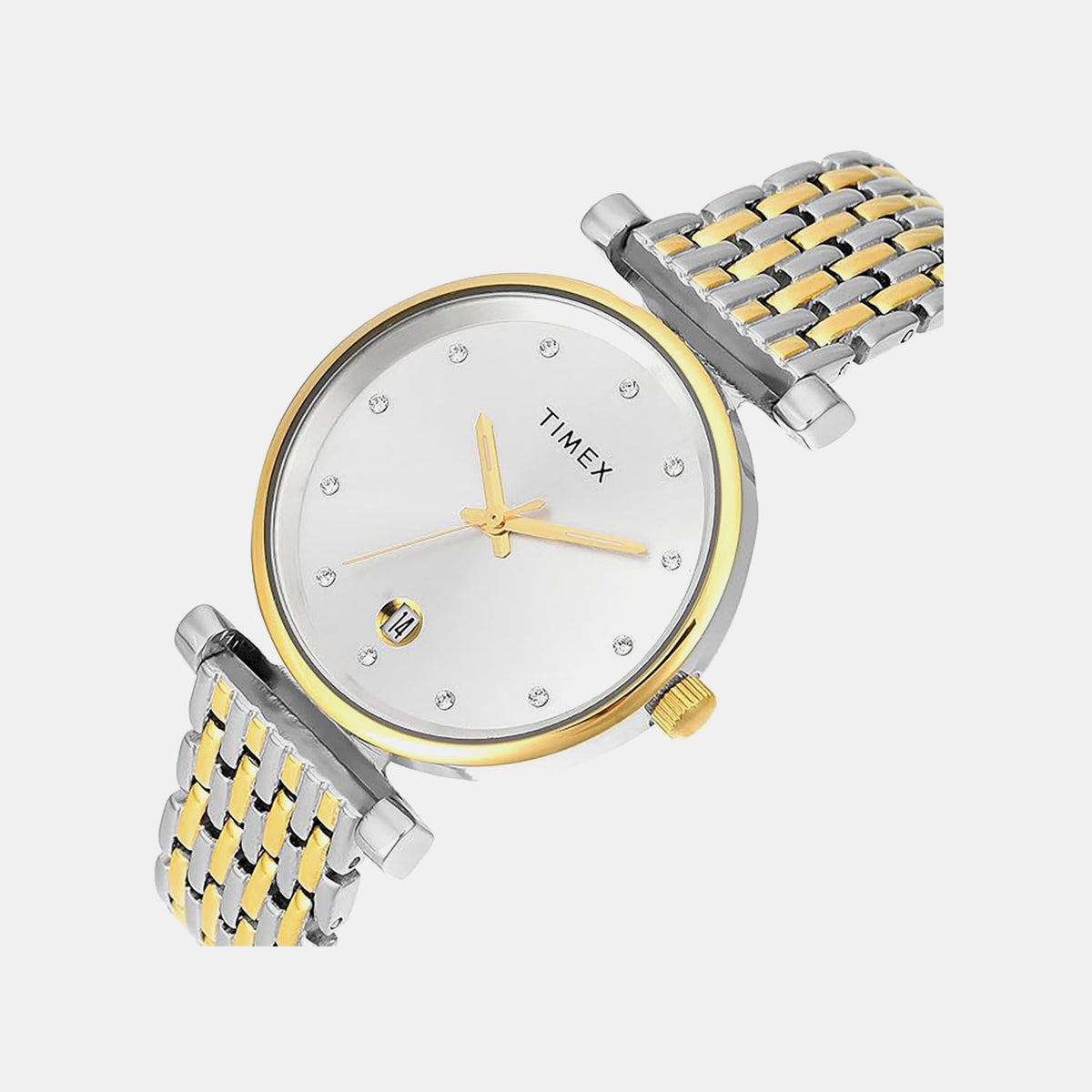 Trendline Women Quartz Silver Dial Analog Brass Watch TWEL21602