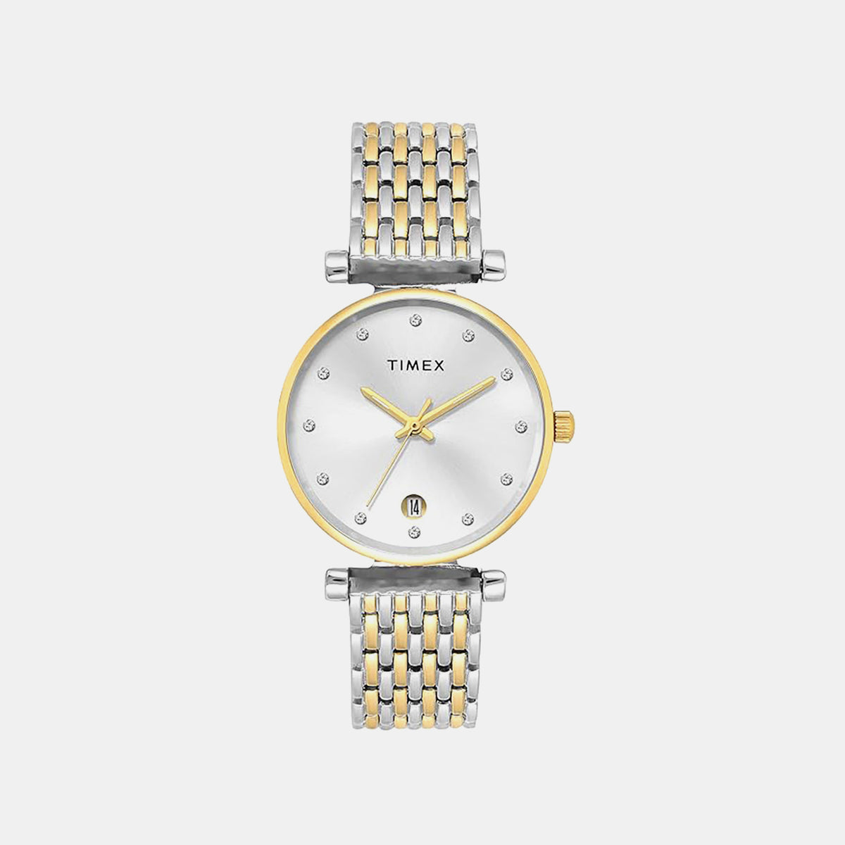 Trendline Women Quartz Silver Dial Analog Brass Watch TWEL21602