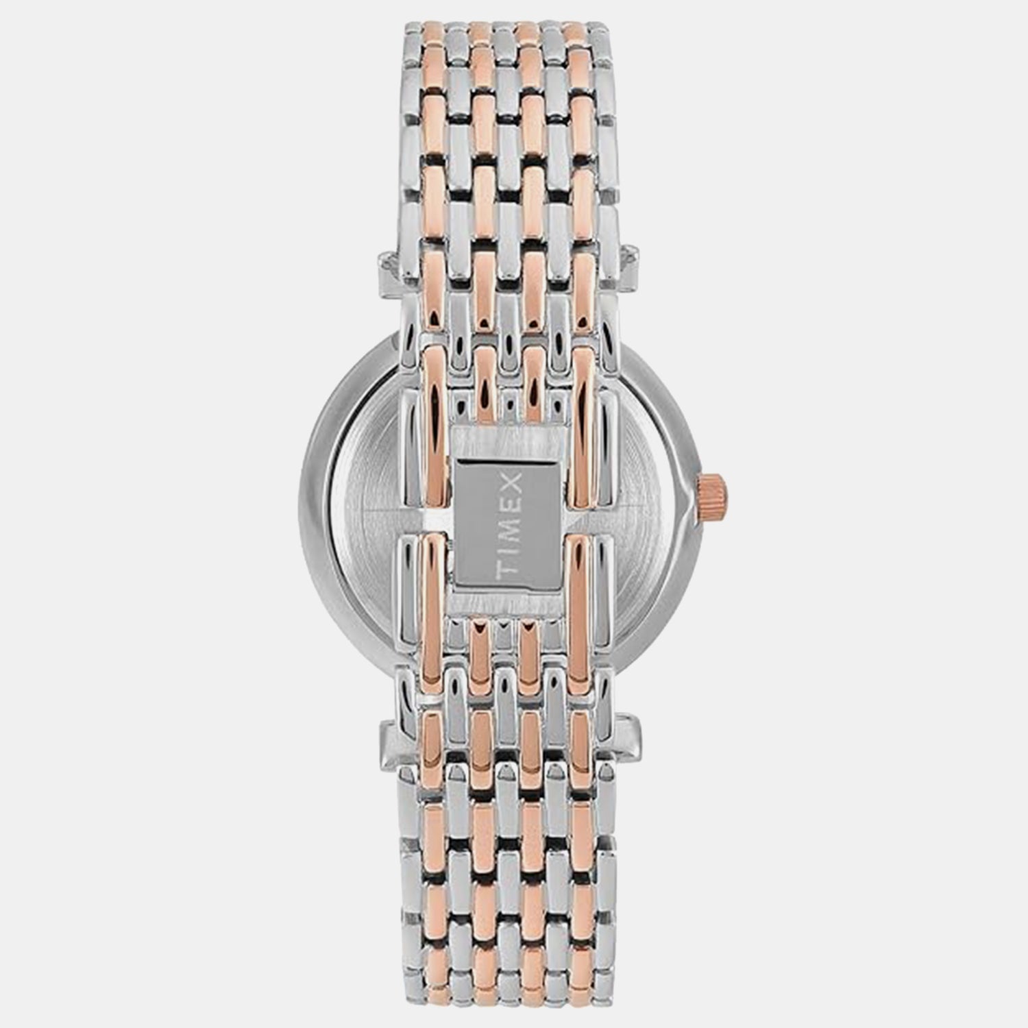 Fashion Women Quartz Green Dial Analog Stainless Steel Watch TWEL21603