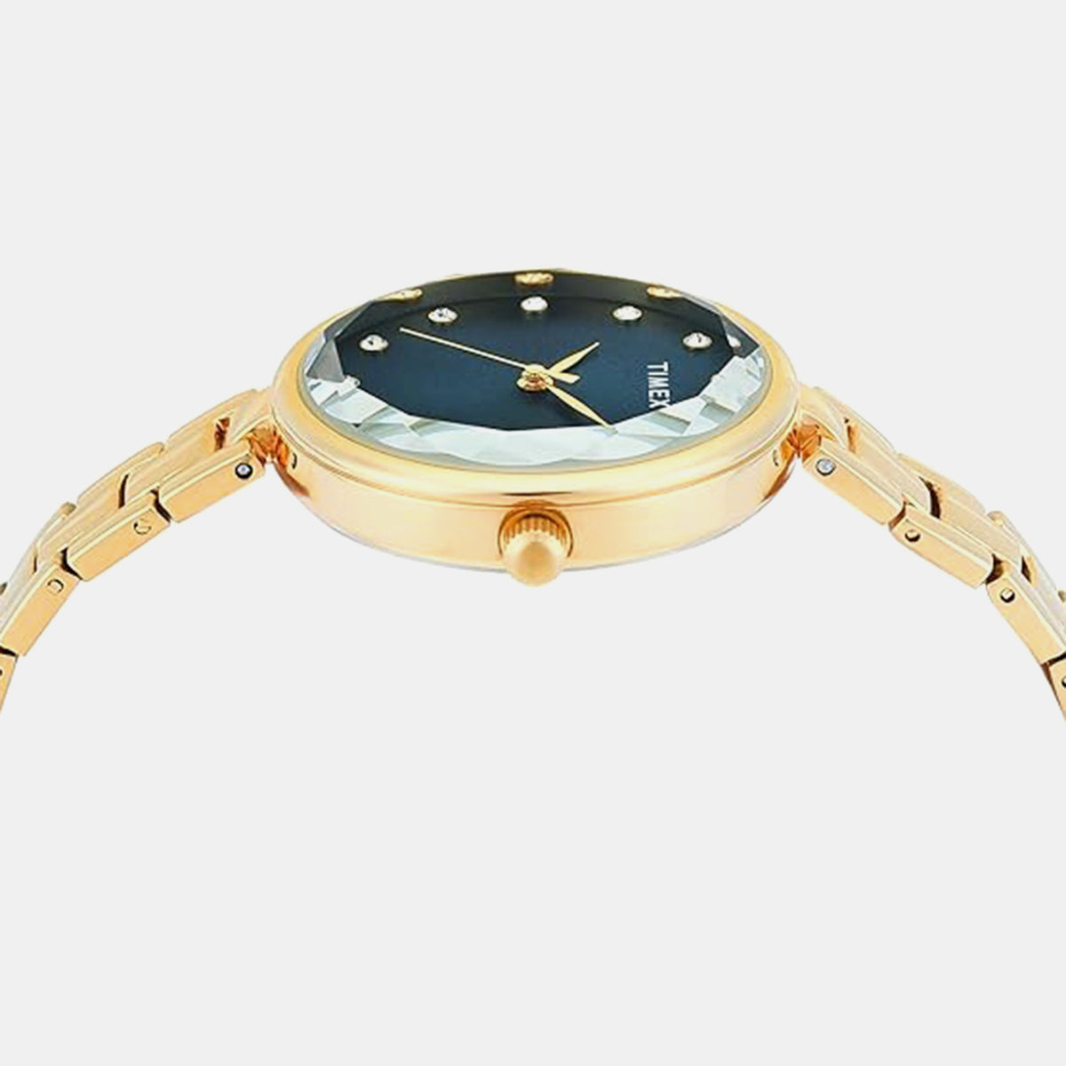 Trendline Women Quartz Green Dial Analog Brass Watch TWEL21701