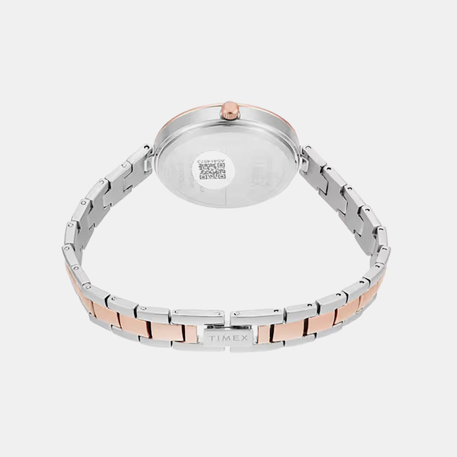 Women Quartz Maroon Dial Analog Stainless Steel Watch TWEL21702