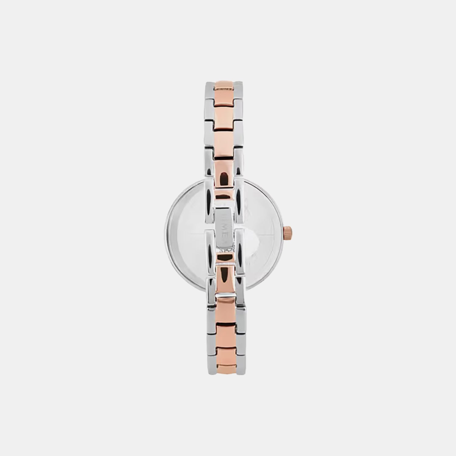 Women Quartz Maroon Dial Analog Stainless Steel Watch TWEL21702