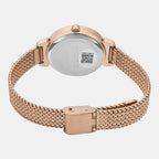 Trendline Women Quartz Rose Gold Dial Analog Stainless Steel Watch TWEL22304