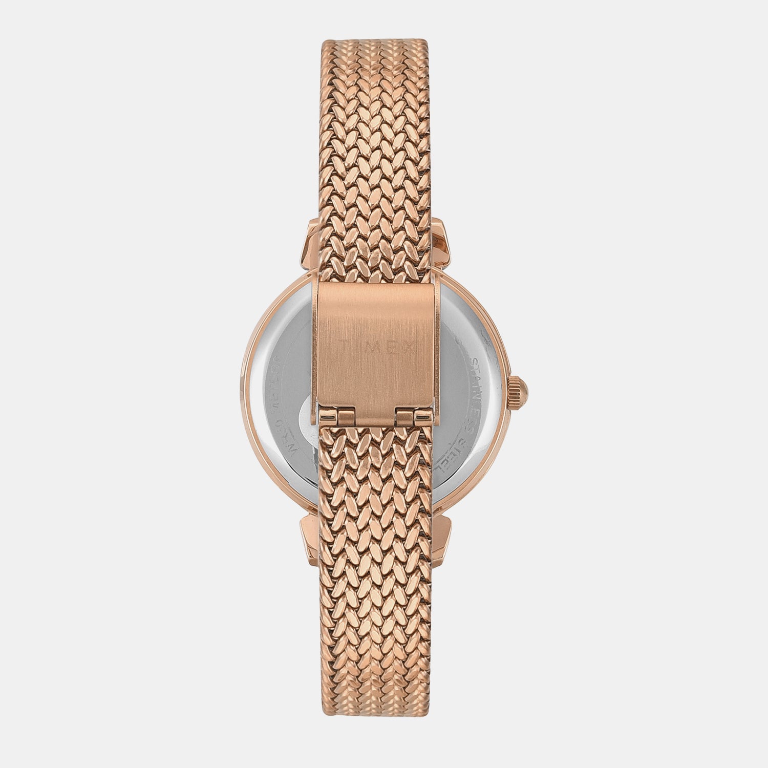 Trendline Women Quartz Rose Gold Dial Analog Stainless Steel Watch TWEL22304