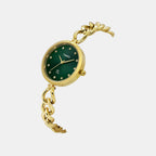 Fria Women Quartz Dial Analog Brass Watch TWEL23801
