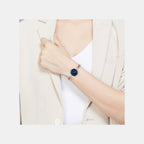Fria Women Quartz Dial Analog Brass Watch TWEL23802
