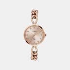 Fria Women Quartz Dial Analog Brass Watch TWEL23803