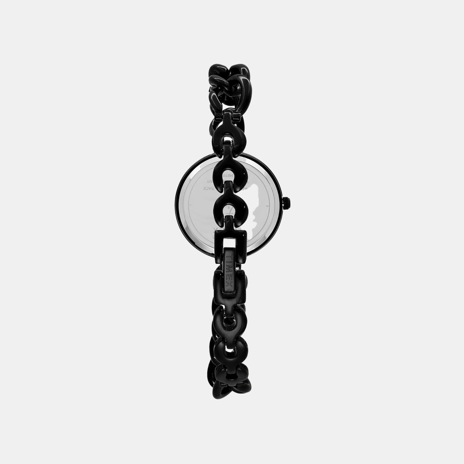 Fria Women Quartz Black Dial Analog Brass Watch TWEL23804